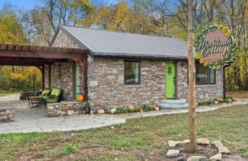 Stet Cottage | Stone Cottage With Cattle Views, Wooded Trails, Lush Gardens, & Old World Charm.