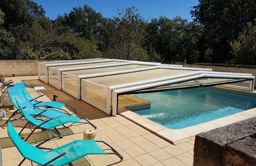 Saint-Vincent-le-Paluel House | stone house in park 3 km Sarlat 3 * swimming pool wifi
