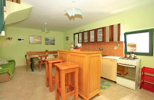 Vela Luka Cottage | Stone House Oreb's Cottage - Two Bedroom Stone House with Terrace and Garden View