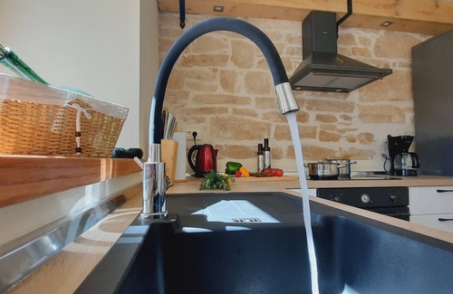 Rakalj House | Stone house with whirlpool in the countryside, near the sea