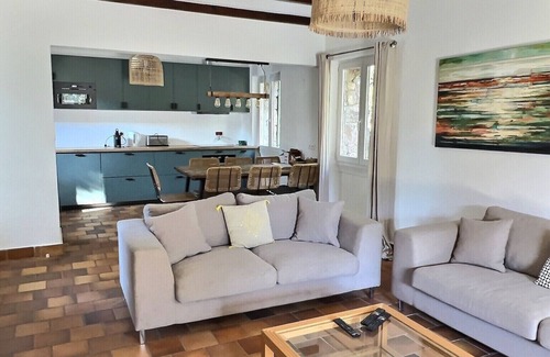 Porto-Vecchio Villa | Stone villa with private heated pool + city center parking space