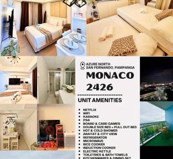 San Fernando Hotel | Studio 2-4pax Azure North San Fernando Pampanga