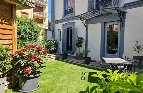 Troyes Apartment | Studio-Deluxe-Garden view-Private Bathroom