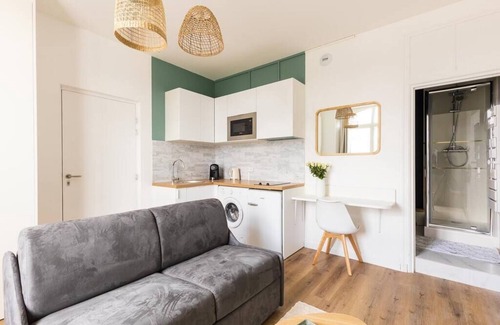 Saint-Brieuc Apartment | Studio Escale Élégante - Proche Gare Saint-brieuc