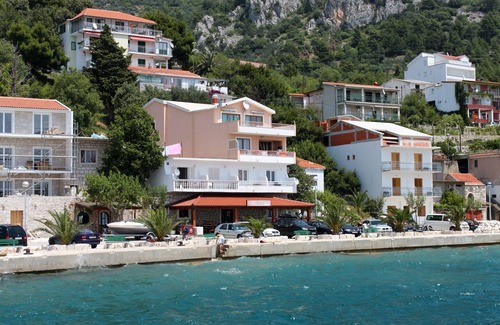 Zivogosce Apartment | Studio flat with balcony and sea view Živogošće - Porat, Makarska (AS-6699-b)