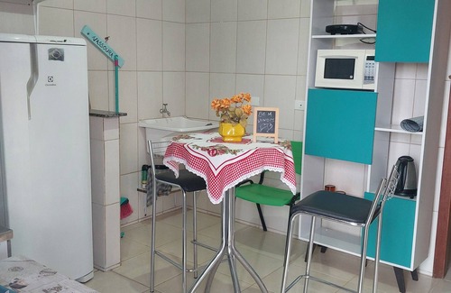 Maringa Apartment | Studio for couples with air conditioning, silence and privacy.