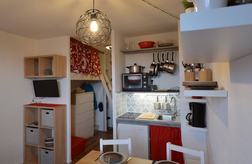 La Toussuire Apartment | Studio for 1, 2 or 3 people, with unobstructed view of the Aiguilles d'Arves mountains