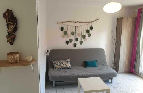 La Faviere Apartment | Studio idéal séjour en amoureux rez de jardin proche plage