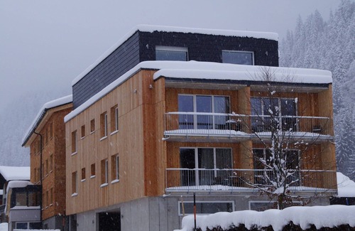 Klosterle Apartment | Studio in Austria with Panorama Sauna