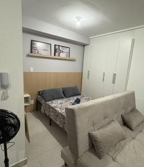 Centro Apartment | Studio Vibe 2206 com Piscina Academia e Varanda