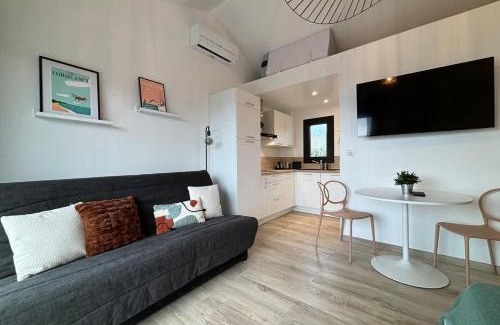 Grosseto-Prugna Apartment | Studio Vue Mer à Porticcio Piscine et Parking