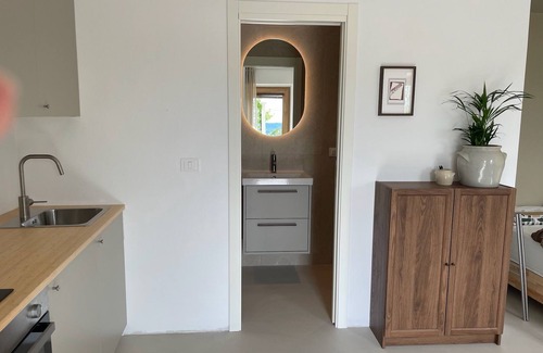 Sempas Apartment | Studio with private terrace, great views and stylish interior in Vipava Valley