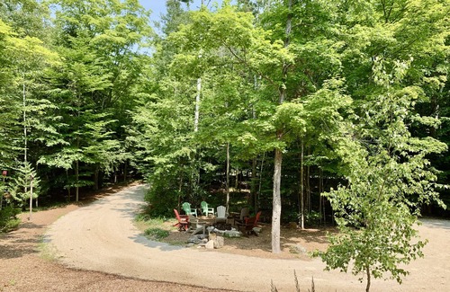 Egg Harbor Cabin | Stunning Door County Cabin In The Woods, Wi-Fi, Firepit, Fireplace, Game Room