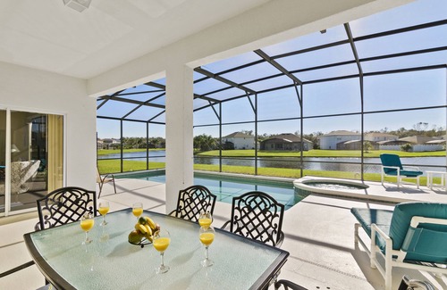 Crescent Lakes Villa | Stunning Lakeview Executive Villa - south facing pool & spa