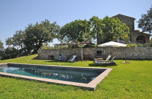 Castiglione d'Orcia Villa | Stunning private villa with A/C, WIFI, private pool and panoramic view, close to Montalcino