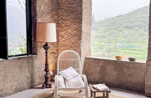 Pontedassio Villa | Stunning private villa for 8 guests with A/C, WIFI, private pool, patio and panoramic view