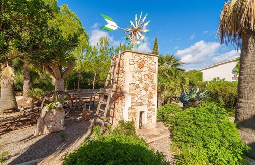 Cala Murada House | Stunning private villa for 5 guests with WIFI, TV, terrace, pets allowed and panoramic view