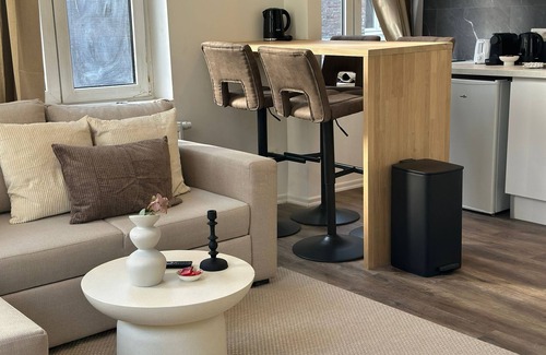 Patershol Apartment | Stylish 1BR plus LR Apt Ghent Castle