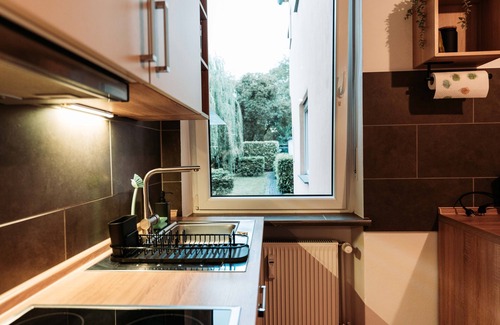 Neuendorf Apartment | Stylish Family-Sized Apartment by the Rhine River