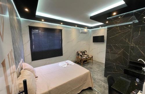Centro Apartment | Suíte Silver 204 com ar condicionado