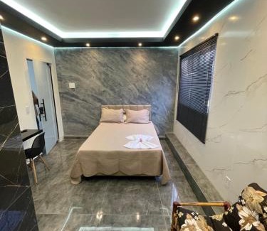 Centro Apartment | Suíte Silver 204 com ar condicionado