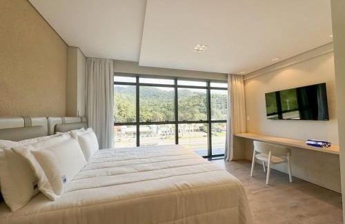 Ilhota Hotel | Suíte com vista para montanhas no Blue Sea Hotel, beira-mar+lazer completo