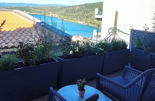 Amfilochia Apartment | Suite 1 on the Hill – Partial Sea View