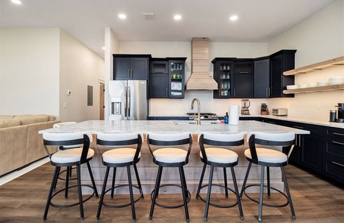Ludington Condo | Suite A: New pool and hot tub for 2026! Relax & Unwind, Sleeps 18