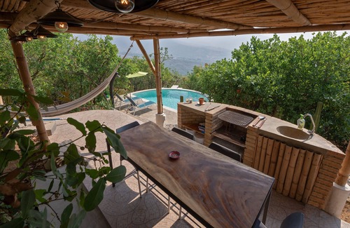 Oaxaca Apartment | Suite Flotante: glass carpet floor and magical views