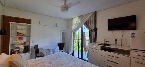 Barra Velha Apartment | Suite Ilhabela - com varanda e vista panorâmica