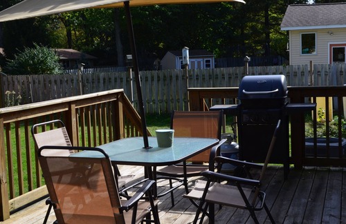 Waukazoo Woods House | Summer dates available close to Lake MI & downtown! Pool table, Grill & Fire Pit