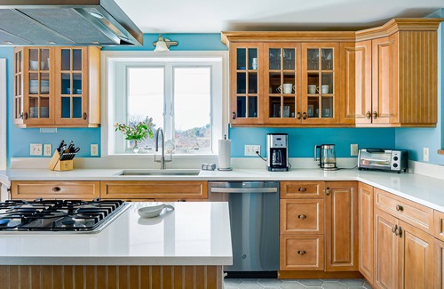 Truro House | Sun-filled escape with hot tub, deck, bikes, grill, W/D, & central AC