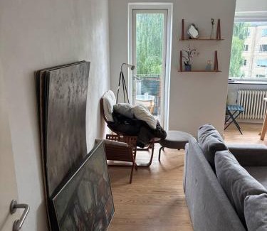 Aarhus C Apartment | Sunny Apartment With Two Balcony