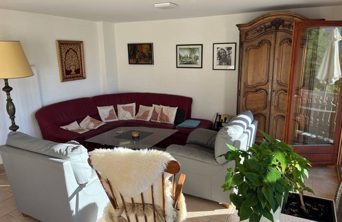 Martigny-Combe Apartment | Sunny Flat in Mountain Chalet with Panoramic Views