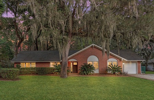 Jekyll Island House | Sunset views~Marsh trails~Bikes~Dedicated work space~Room for guests