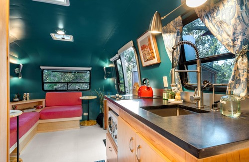 Wimberley House | Super Cute Retro Airstream