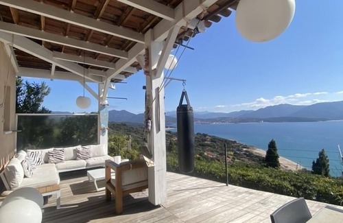 Olmeto Apartment | SUPERB FLAT MINI VILLA SEA VIEW