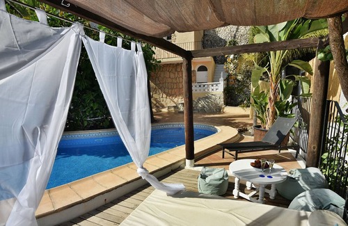 Fustera Villa | Superb sea view, close to the sea, secure swimming pool, outdoor kitchen, air conditioning, wifi