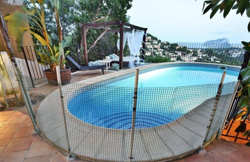 Fustera Villa | Superb sea view, close to the sea, secure swimming pool, outdoor kitchen, air conditioning, wifi