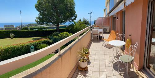 Roquebrune-Cap-Martin Apartment | Superbe 2P vue mer, ensoleillé, piscine