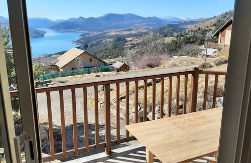 Puy-Sanieres Apartment | Superbe vue sur lac de Serre-ponçon et Terrasses 2