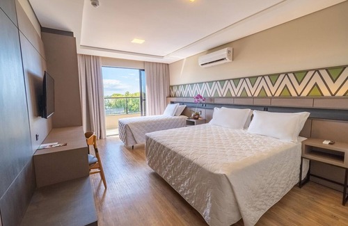 Foz do Iguacu Hotel | Superior Balcony Hideaway | Cozy Double Room with Outdoor Space