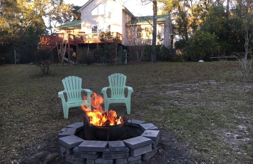 O Brien House | Suwannee River house, 18 acres of wilderness property; kayak, fish, swim, bike.