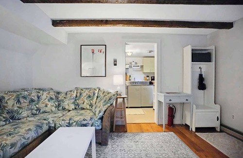 Locustville Apartment | Sweet 1BDR Farm Cottage with Fire Pit and Creek View