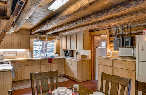 Nathrop Cabin | Sweet Log Cabin on the banks of Chalk Creek