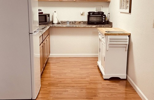 La Mesa Apartment | Sweet roomy studio with patio and grassy area for your fur buddy!