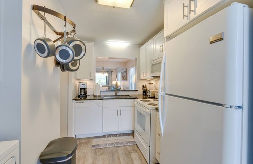 Oceanmarsh Subdivision Condo | Swim & Relax: St Helena Island Gem w/Deck!