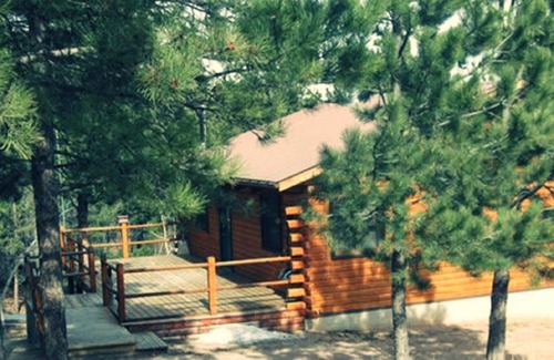 Rapid City House | Swiss Drive Cabin 5 miles to Lake Pactola! Access ATV trails from the home!