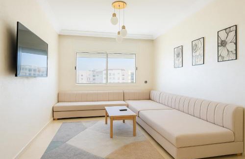 La Nouvelle Ville Ibn Batouta Apartment | T2 moderne avec vue mer - Résidence avec piscine
