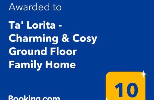 Birgu Apartment | Ta' Lorita - Charming & Cosy Ground Floor Family Home